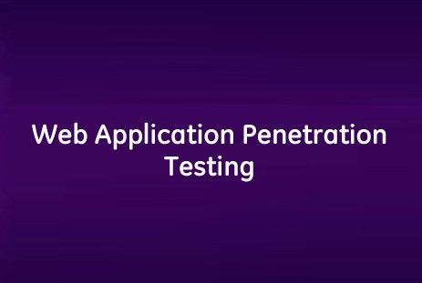 Web Application Penetration Testing